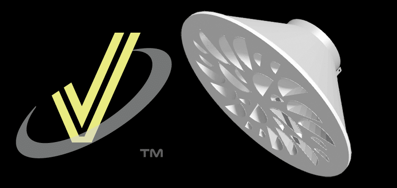 3d View of NEX-C Architectural Swirl Diffuser