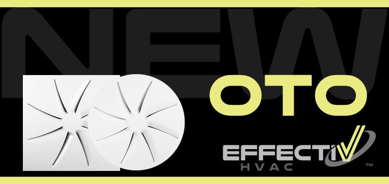 New Architectural Swirl Diffuser: OTO