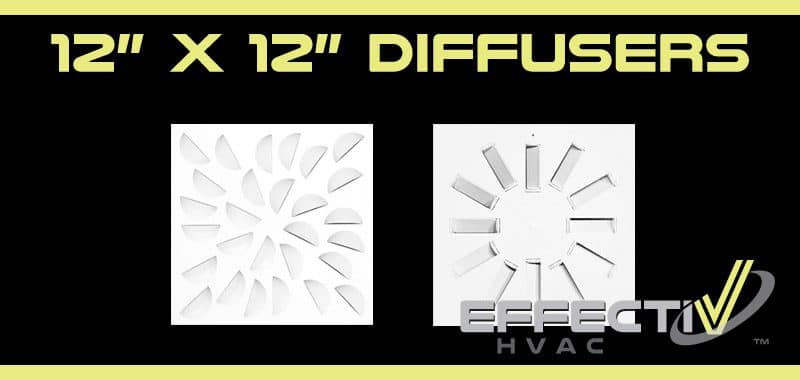 12" x 12" Square Diffusers