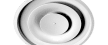 DCG-ACTIF Aluminum Thermodynamic Round Diffuser