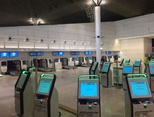 KAM-W Nozzle Jet Diffusers in Airport