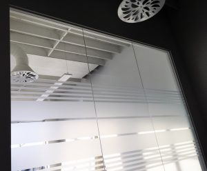 White NEX-C architectural diffuser with PERFAIR-CT plenum