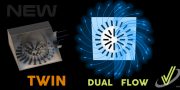 New Dual Flow High Induction Swirl Diffuser for VAV Systems AXO-TWIN