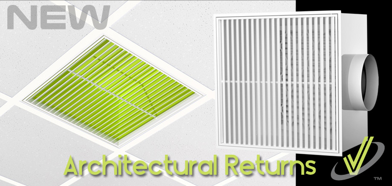New Products – Architectural Ceiling Returns