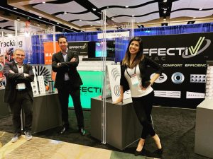EffectiV HVAC sales team in our booth at AHR Expo 2020