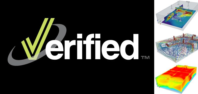 Verified Airflow Performance Validation via CFD Simulations