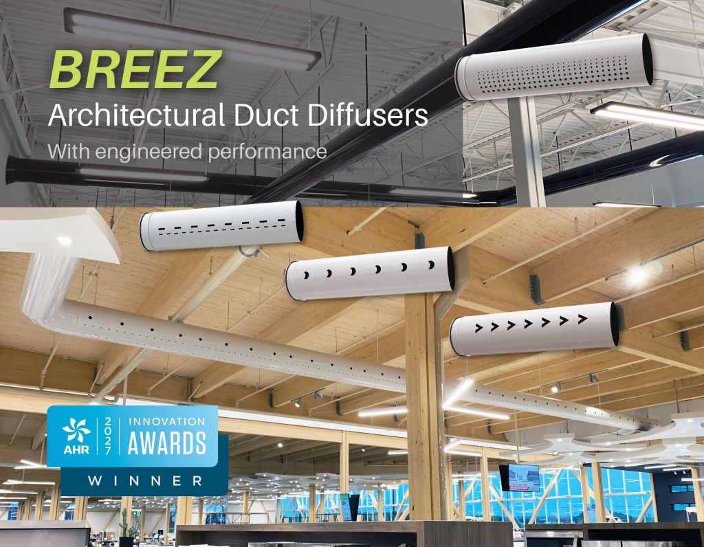 BREEZ High Performance Architectural Duct Diffusers