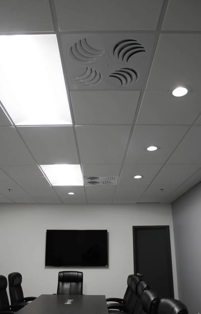PLAY-S installed in a conference room - New QAT Offices