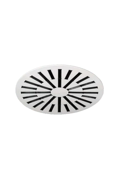 AXO-C Adjustable Vanes High Induction Round Swirl Diffuser