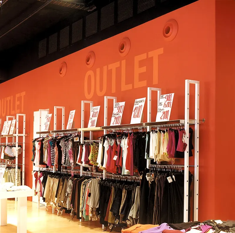 KAM-W Jet Diffuser Sidewall Clothing Store Outlet