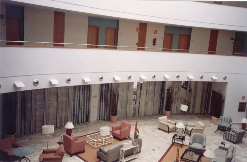 KAM-W Jet Diffuser Sidewall Hotel Lobby