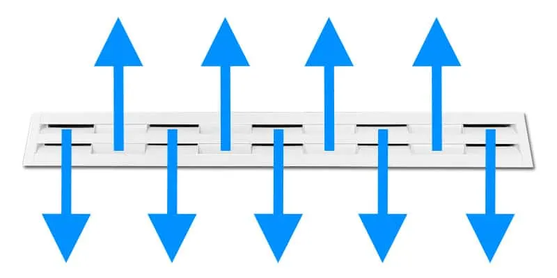 LSD High Induction Linear Slot Diffuser