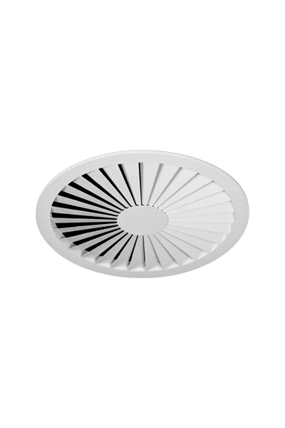 RXO-C Round Stamped Steel Swirl Diffuser