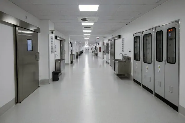 RXO-S Square Swirl Diffuser in Hospital