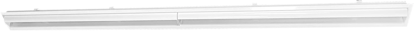 KOBE Long Throw Linear Jet Diffuser divided in 2 sections