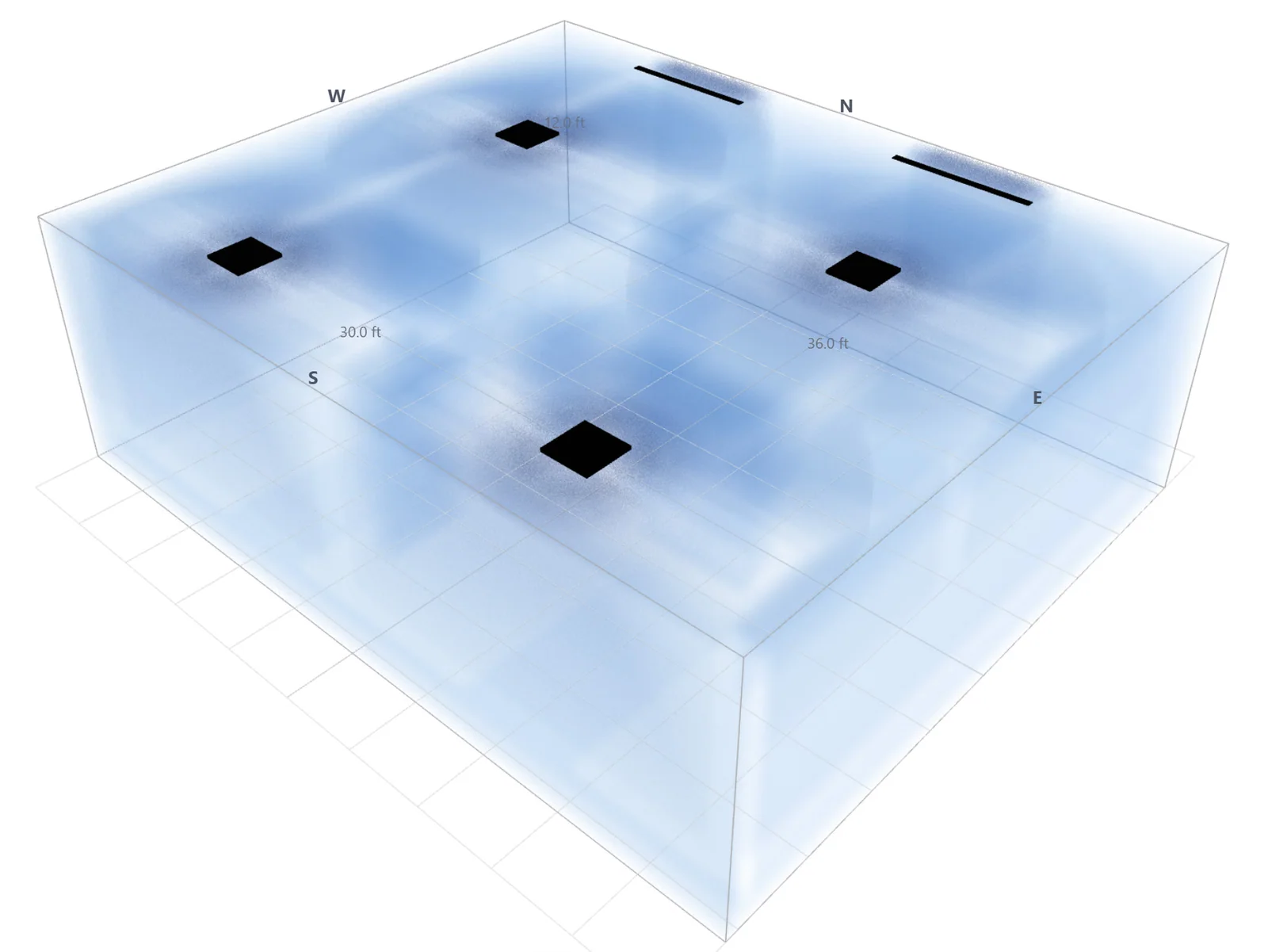 Heating and cooling · Cooling · 55 °F