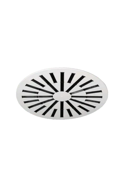 AXO-C Adjustable Vanes High Induction Round Swirl Diffuser
