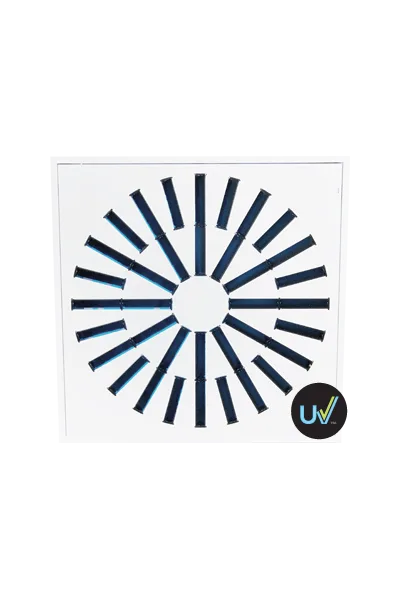 AXO-S-UV High Induction Swirl UV Diffuser for 230 cfm - 500 cfm