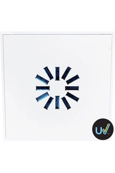 AXO-S300-UV High Induction Swirl UV Diffuser for 50 cfm - 130 cfm
