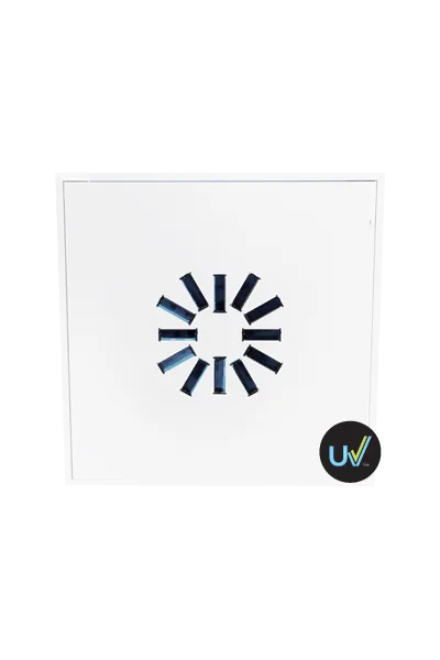 AXO-S300-UV High Induction Swirl UV Diffuser for 50 cfm - 130 cfm